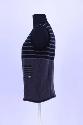 Top sans manche Chanel Noir en Cachemire