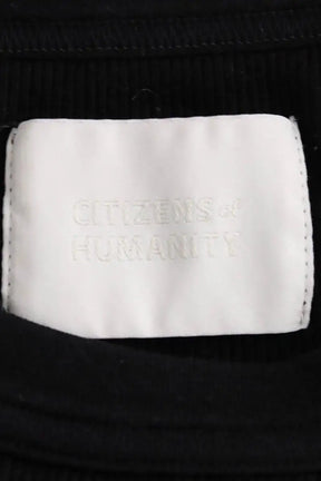 Top sans manche Citizens of Humanity Noir en Coton