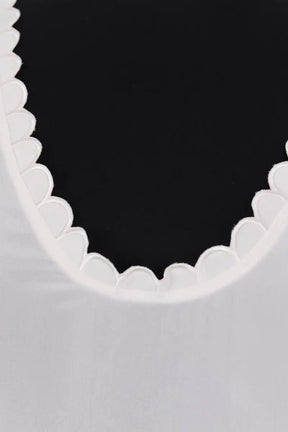 Top sans manche Claudie Pierlot Blanc en Soie