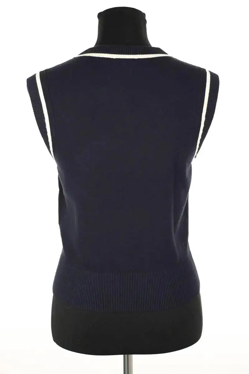 Top sans manche Claudie Pierlot Bleu en Viscose