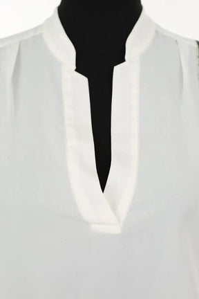 Top sans manche Claudie Pierlot Boreal Blanc en Polyester
