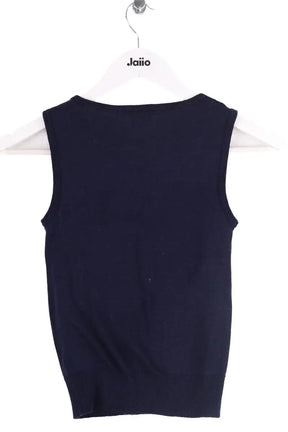 Top sans manche Claudie Pierlot Marine en Coton