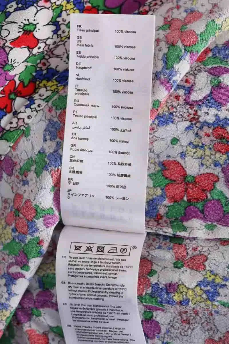 Top sans manche Claudie Pierlot Multicolore en Viscose