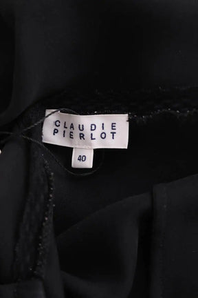 Top sans manche Claudie Pierlot Noir en Synthétique