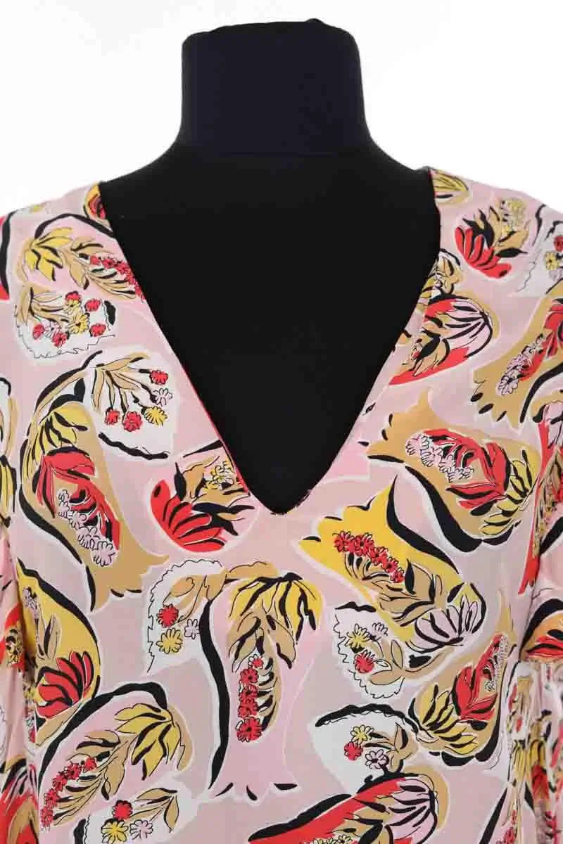 Top sans manche Claudie Pierlot Rose en Viscose