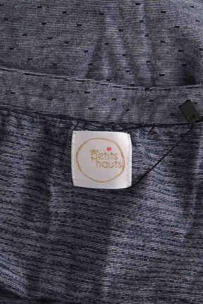 Top sans manche Des Petits Hauts Bleu en Coton