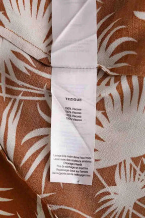 Top sans manche Des Petits Hauts Camel en Viscose