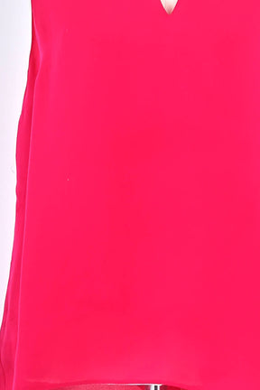 Top sans manche Diane Von Furstenberg Rose en Soie