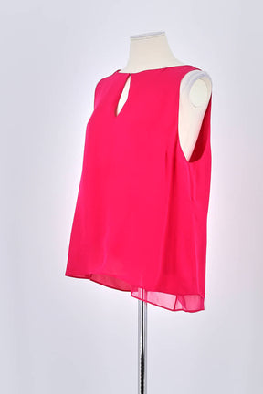 Top sans manche Diane Von Furstenberg Rose en Soie