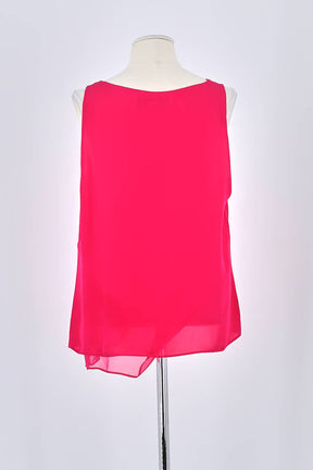 Top sans manche Diane Von Furstenberg Rose en Soie