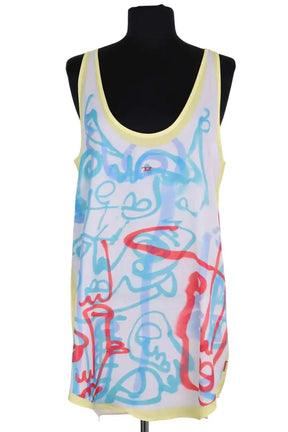 Top sans manche Diesel Multicolore en Synthétique, taille L - Seconde Main