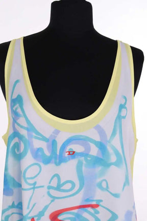 Top sans manche Diesel Multicolore en Synthétique