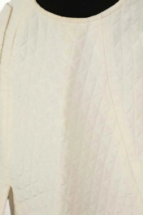 Top sans manche Dior Ecru en Synthétique