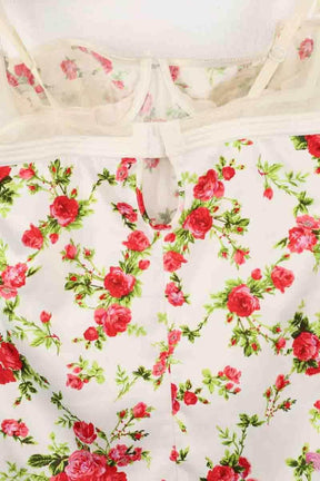 Top sans manche Dolce & Gabbana Blanc en Polyamide