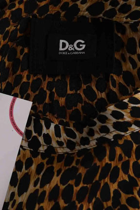 Top sans manche Dolce & Gabbana Noir en Soie