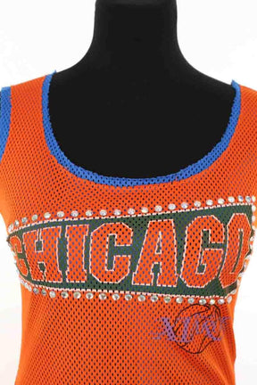 Top sans manche Dolce & Gabbana Orange en Polyester