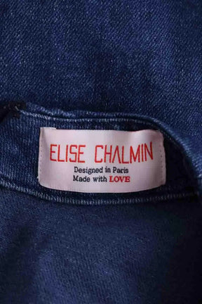 Top sans manche Elise Chalmin Bleu en Coton