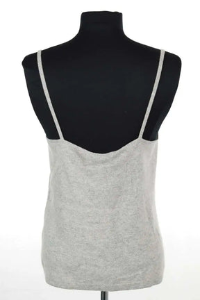 Top sans manche Eric Bompard Gris en Cachemire