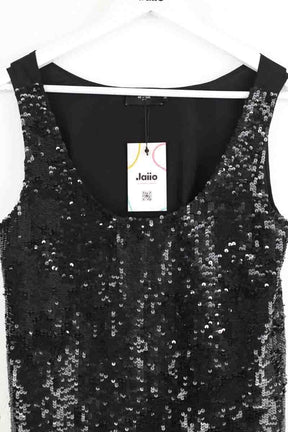Top sans manche Et Vous Noir en Paillettes