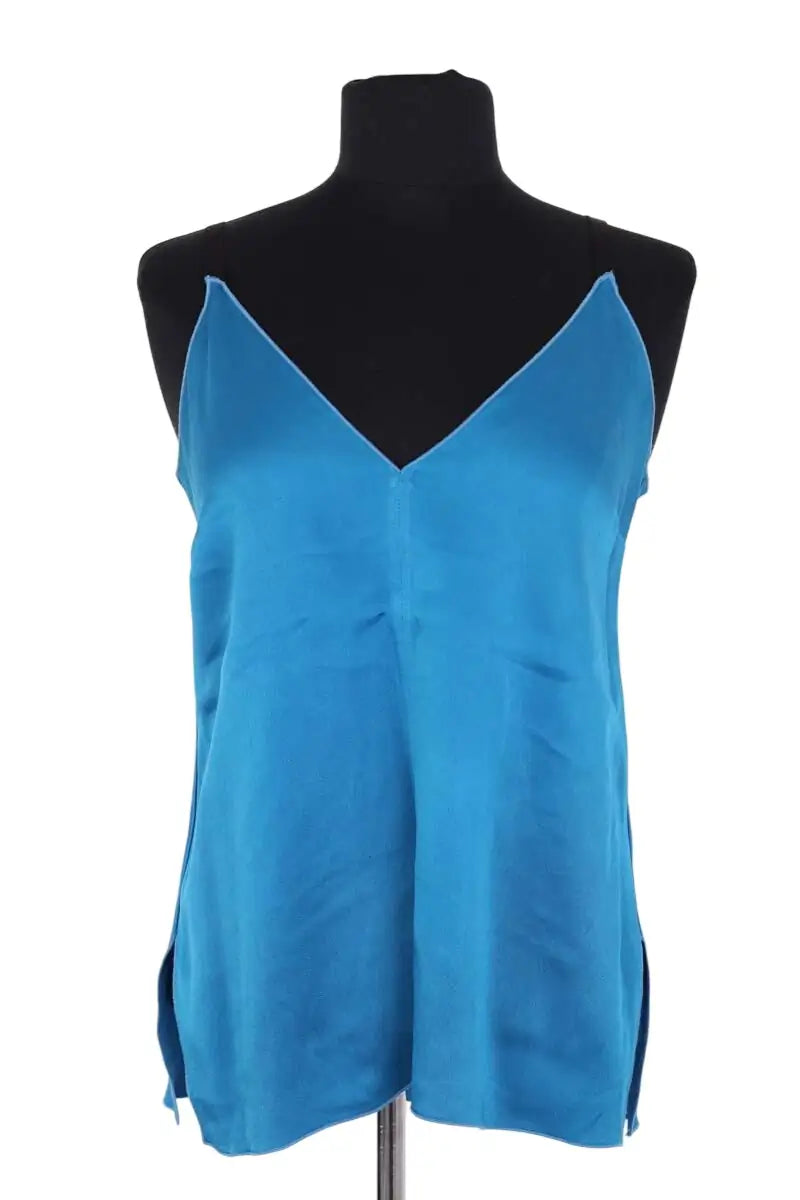 Top sans manche Forte_Forte Bleu en Synthétique, taille XS - Seconde Main