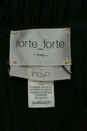 Top sans manche Forte_Forte Noir en Synthétique
