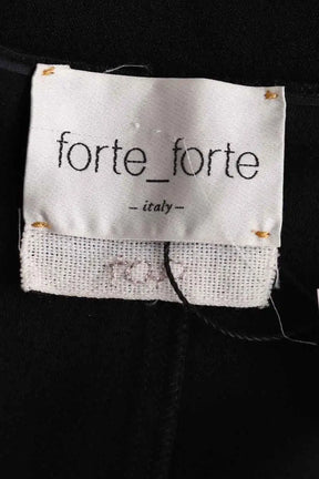 Top sans manche Forte_Forte Noir en Synthétique