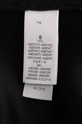 Top sans manche Forte_Forte Noir en Synthétique