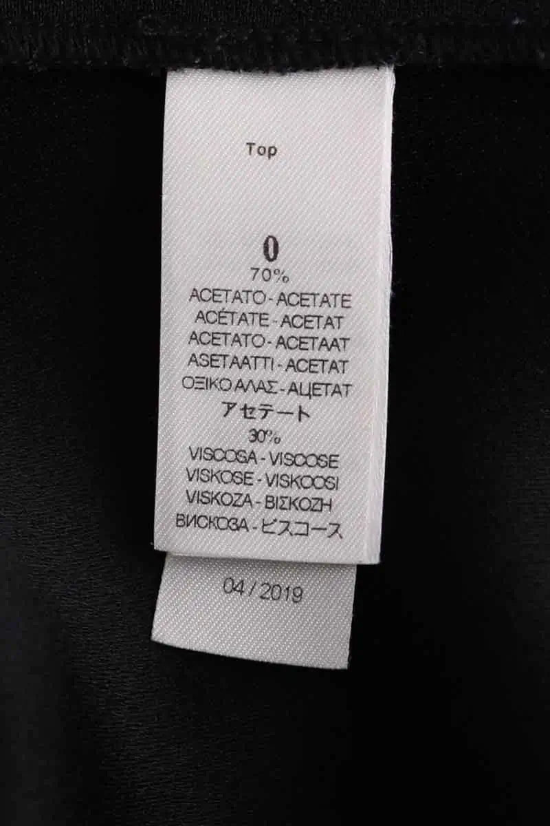 Top sans manche Forte_Forte Noir en Synthétique