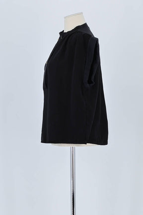 Top sans manche Forte_Forte Noir en Viscose