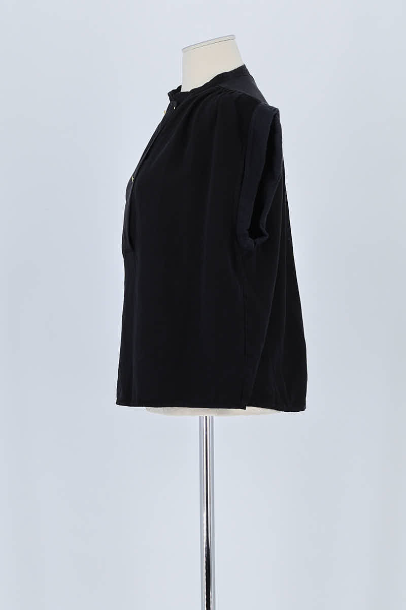 Top sans manche Forte_Forte Noir en Viscose