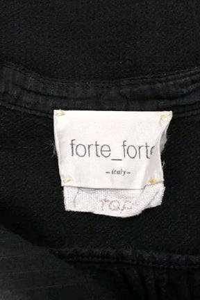 Top sans manche Forte_Forte Noir en Viscose