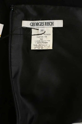 Top sans manche Georges Rech Noir en Polyester