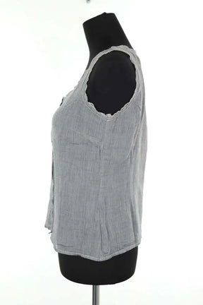 Top sans manche Gerard Darel Gris en Coton