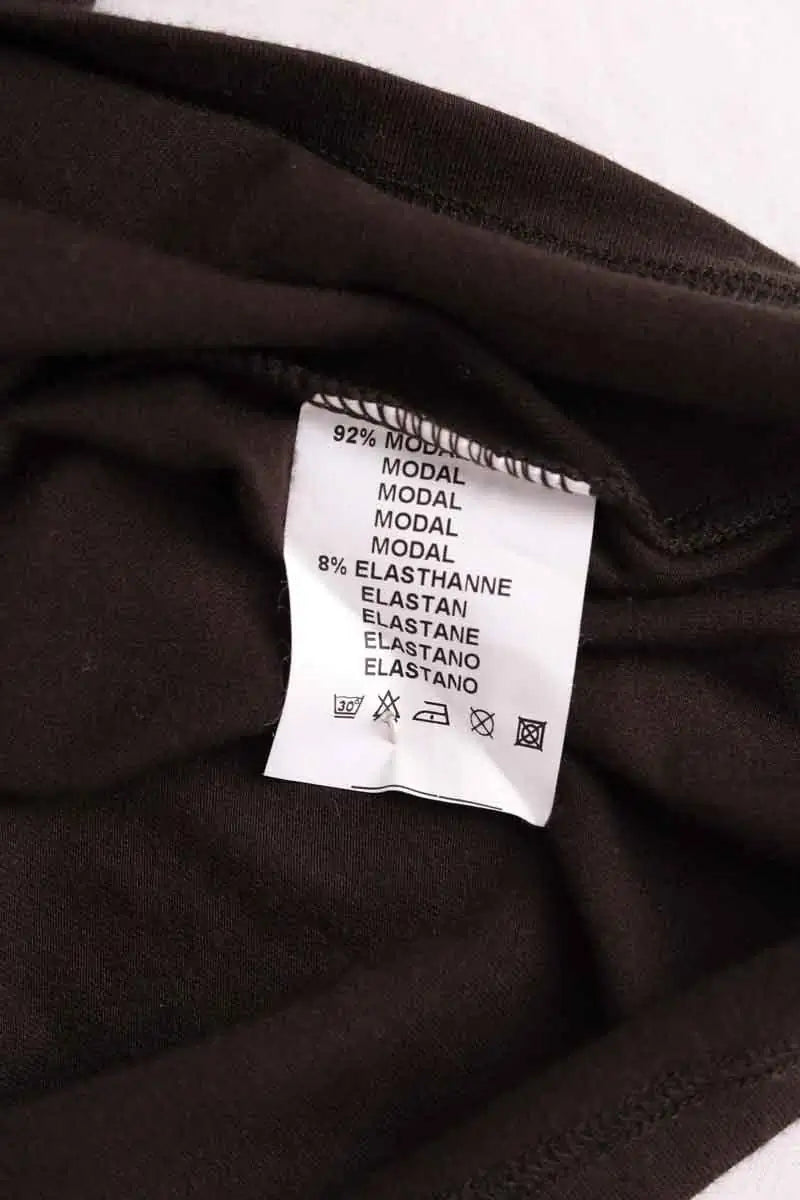 Top sans manche Gerard Darel Marron en Laine