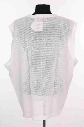 Top sans manche Gimaguas Blanc en Coton