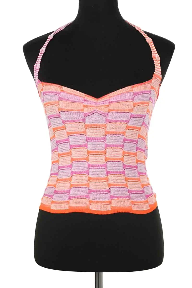 Top sans manche Gimaguas Orange en Synthétique, taille S - Seconde Main