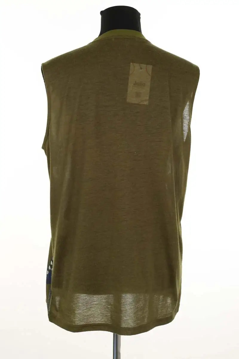 Top sans manche Givenchy Kaki en Polyester