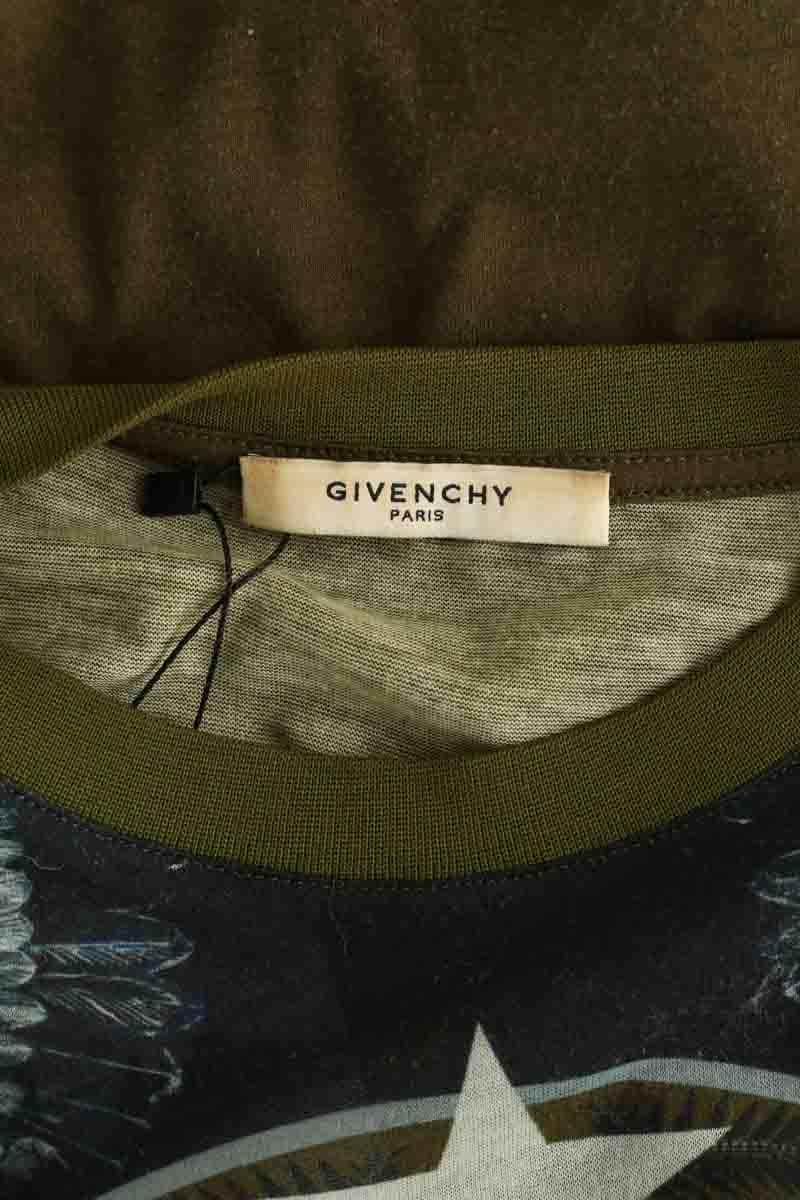 Top sans manche Givenchy Kaki en Polyester