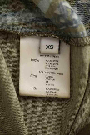 Top sans manche Givenchy Kaki en Polyester
