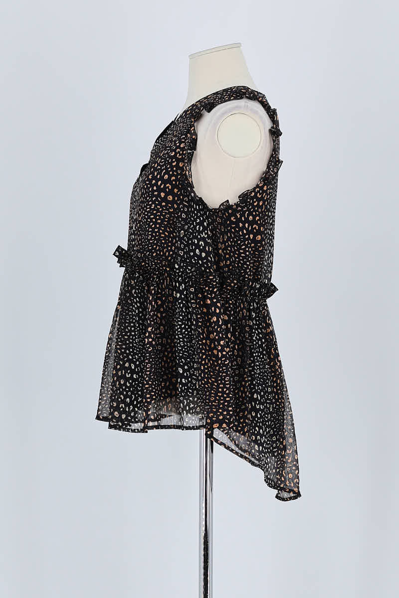 Top sans manche Heimstone Noir en Polyester