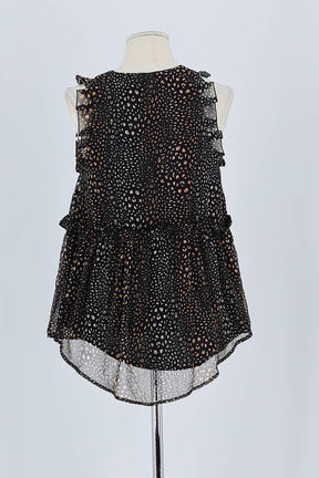 Top sans manche Heimstone Noir en Polyester