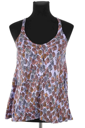 Top sans manche Heimstone Violet en Viscose, taille XS - Seconde Main