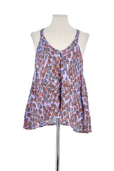 Top sans manche Heimstone Violet en Viscose, taille XS - Seconde Main