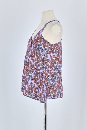 Top sans manche Heimstone Violet en Viscose