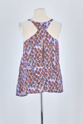 Top sans manche Heimstone Violet en Viscose
