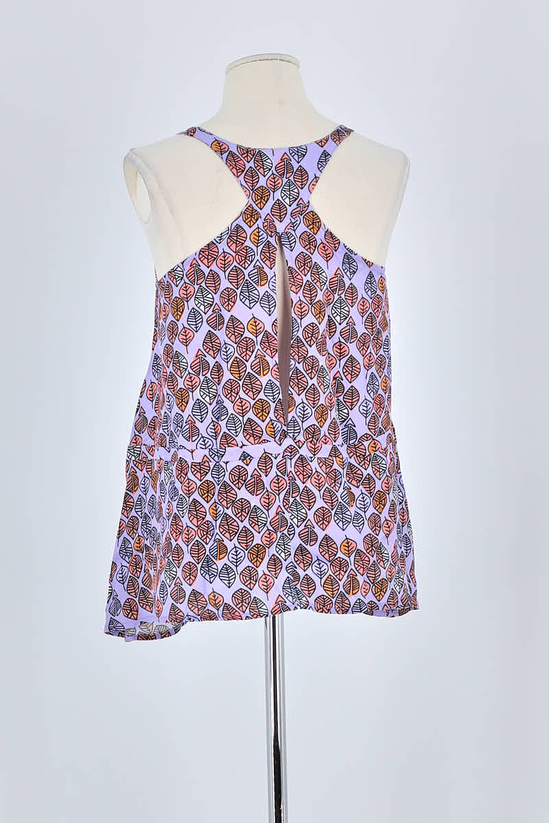 Top sans manche Heimstone Violet en Viscose