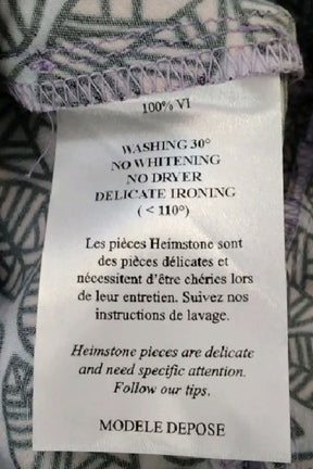 Top sans manche Heimstone Violet en Viscose