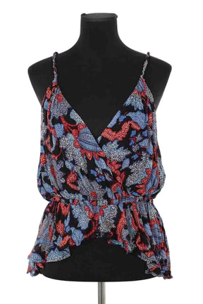 Top sans manche Idano Bleu en Synthétique, taille L - Seconde Main