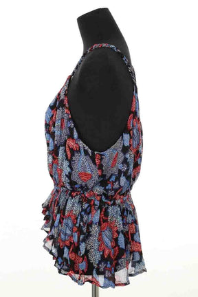 Top sans manche Idano Bleu en Synthétique