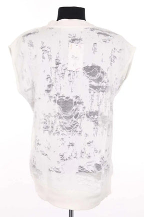 Top sans manche Iro Blanc en Coton